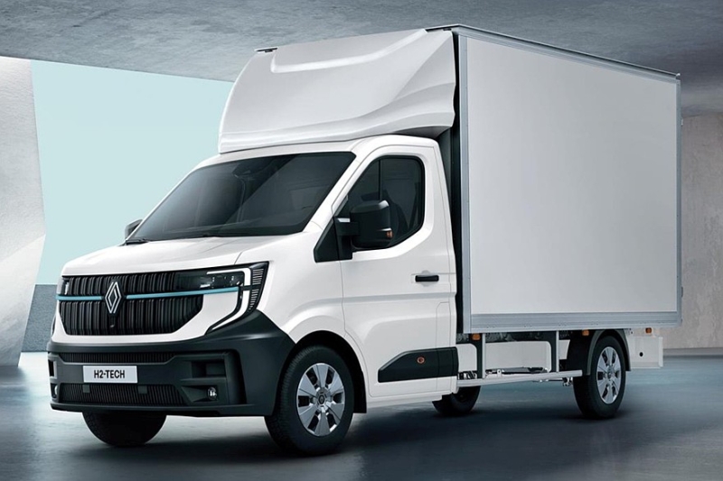 Новый водородный Renault Master H2-Tech: запас хода до 700 км и промышленная сборка