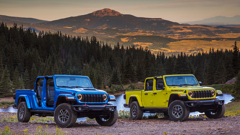 Пикап Jeep Gladiator лишился механической коробки передач