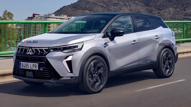 Mitsubishi готовит новый кроссовер для Европы: первое изображение