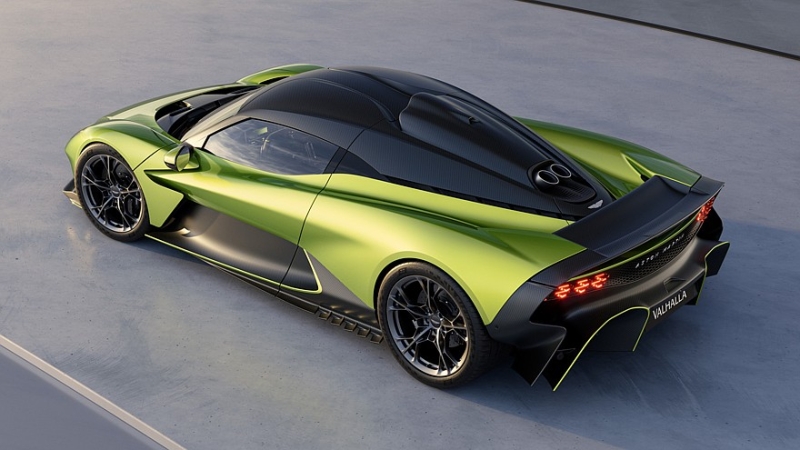 Aston Martin Valhalla: PHEV-установка с V8, первая &laquo;сотня&raquo; за 2,5 с, разгоняется до 350 км/ч