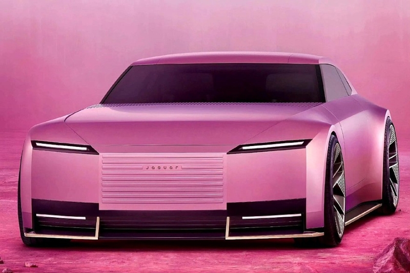 &laquo;Идеальная машина для Гослинга из Барби&raquo;: в Сети обсуждают новый Jaguar