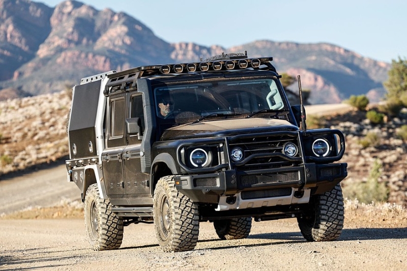 Рамный пикап Ineos Grenadier Quartermaster превратился в &laquo;монстра&raquo;