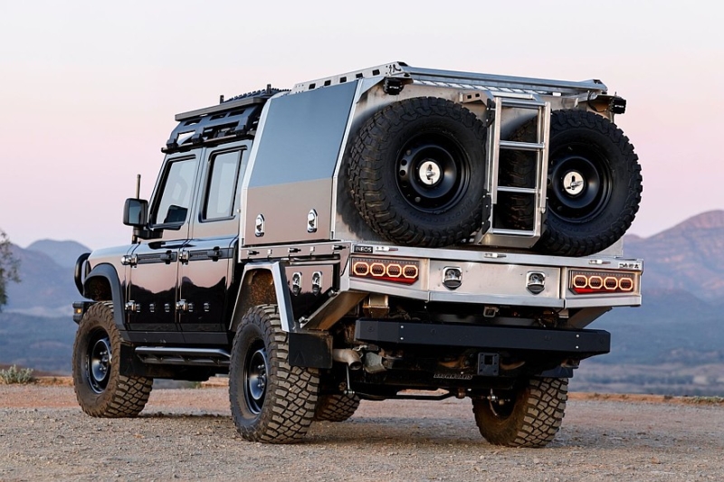 Рамный пикап Ineos Grenadier Quartermaster превратился в &laquo;монстра&raquo;