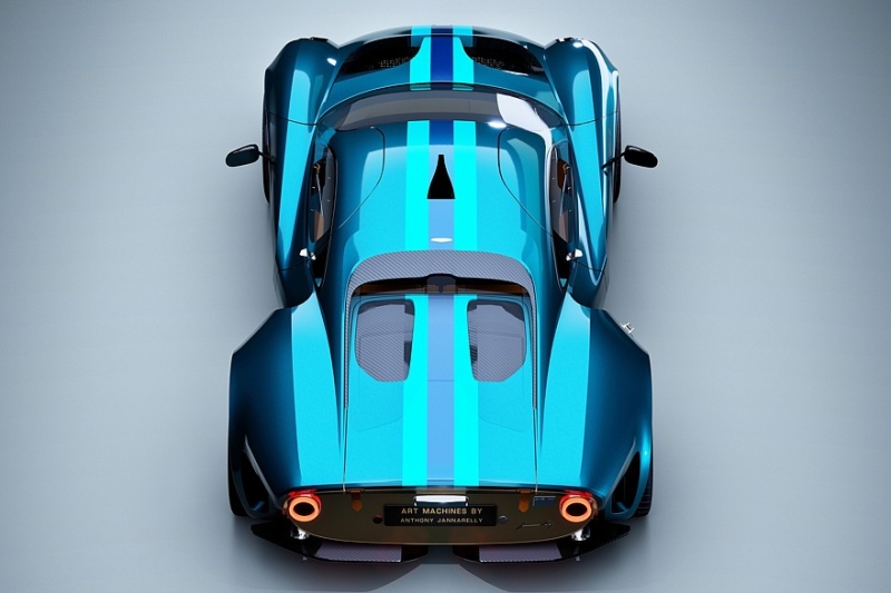 &AElig;lla-60: эстетский аналоговый суперкар на базе Ferrari 360 от дизайнера Caterham