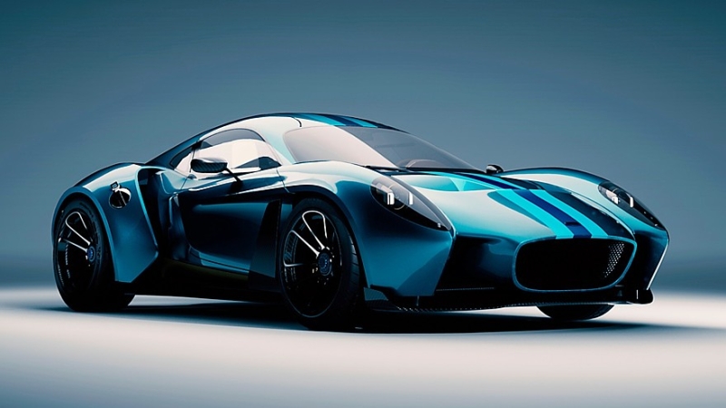 &AElig;lla-60: эстетский аналоговый суперкар на базе Ferrari 360 от дизайнера Caterham