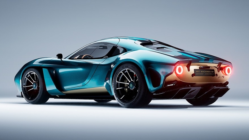 &AElig;lla-60: эстетский аналоговый суперкар на базе Ferrari 360 от дизайнера Caterham