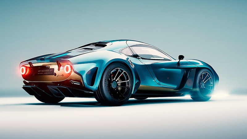 &AElig;lla-60: эстетский аналоговый суперкар на базе Ferrari 360 от дизайнера Caterham