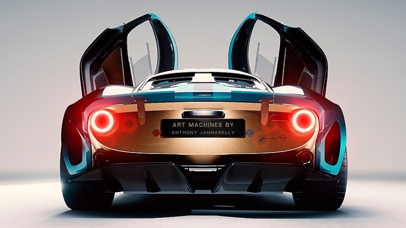 &AElig;lla-60: эстетский аналоговый суперкар на базе Ferrari 360 от дизайнера Caterham