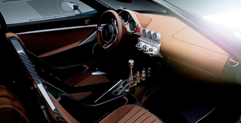 &AElig;lla-60: эстетский аналоговый суперкар на базе Ferrari 360 от дизайнера Caterham