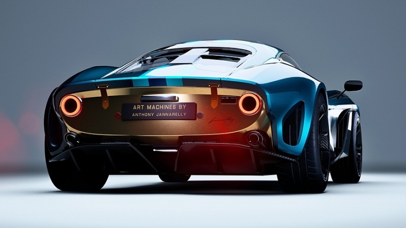 &AElig;lla-60: эстетский аналоговый суперкар на базе Ferrari 360 от дизайнера Caterham