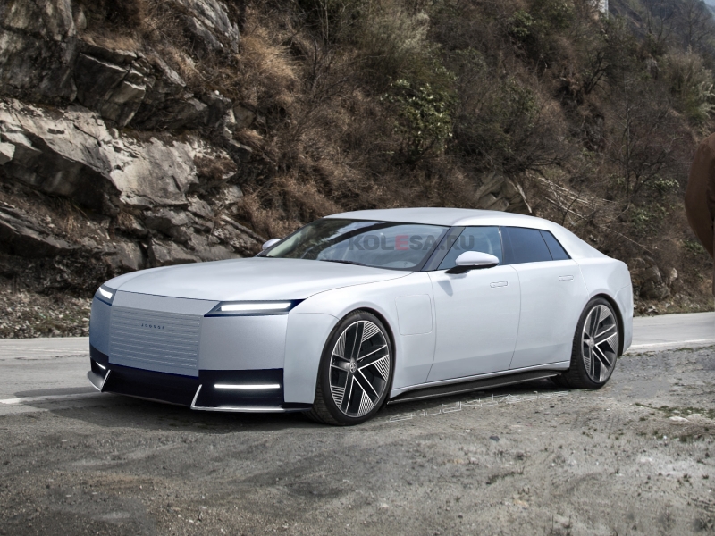 Новый флагманский седан Jaguar: первые изображения