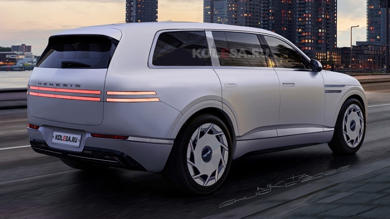 Новый Genesis GV90: первые изображения