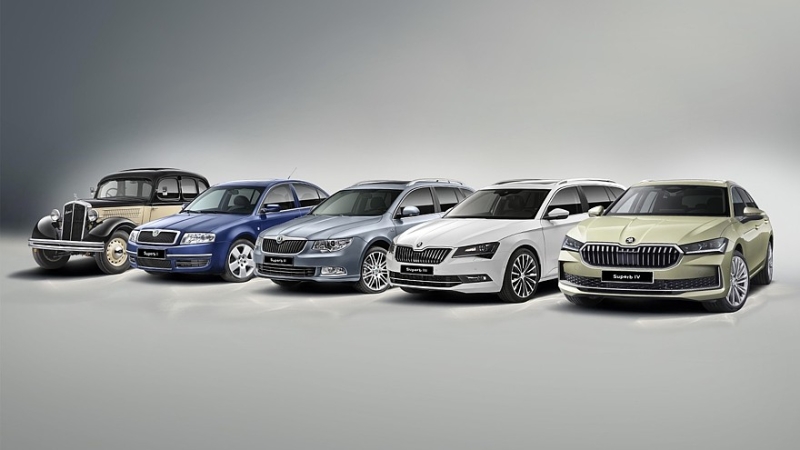 Юбилей с перерывом: флагманской модели Skoda Superb исполнилось 90 лет