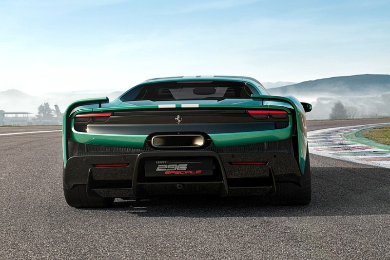 Ferrari 296 Speciale: меньше вес, больше мощности и доработанная аэродинамика