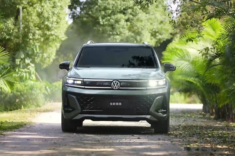 Гигантский кроссовер Volkswagen Talagon перешёл в новое поколение