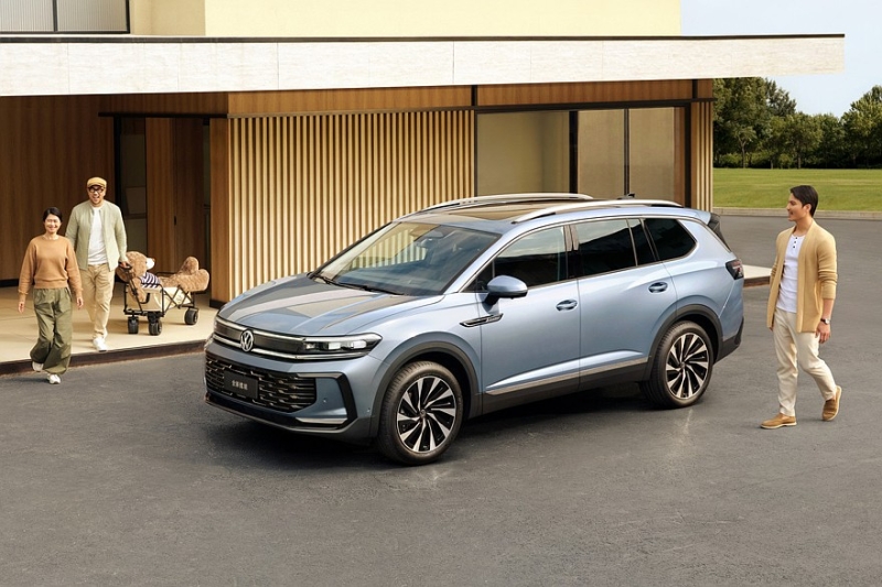 Гигантский кроссовер Volkswagen Talagon перешёл в новое поколение