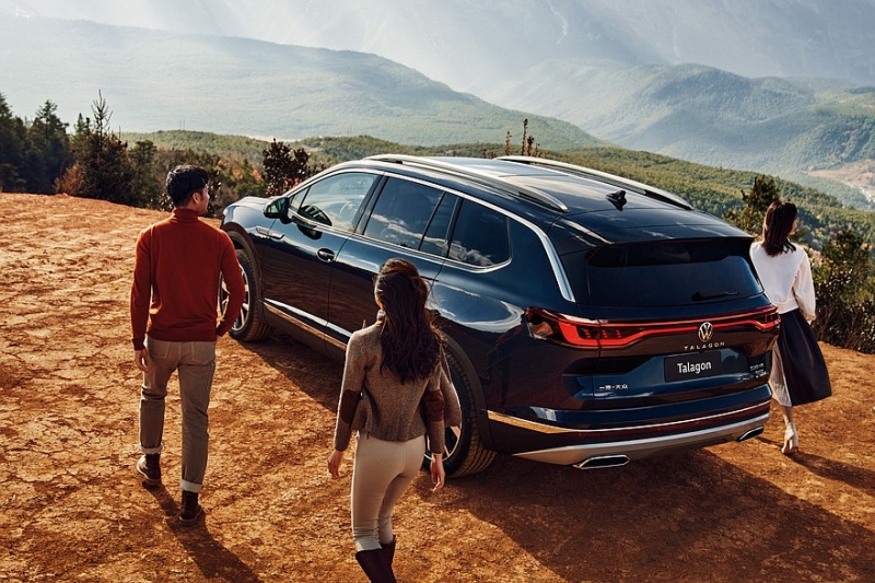 Гигантский кроссовер Volkswagen Talagon перешёл в новое поколение