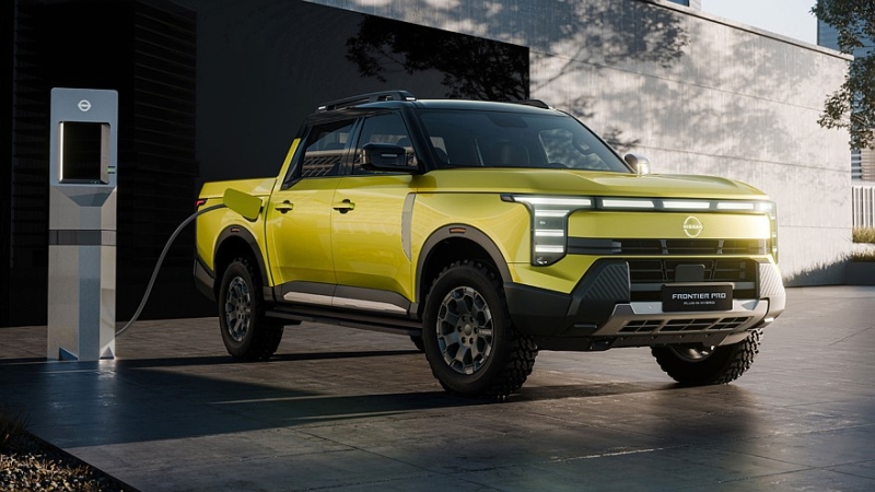 Nissan рассекретил пикап Frontier Pro с plug-in гибридной установкой
