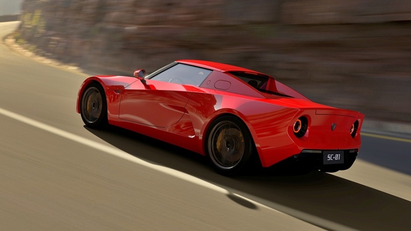 Похожий на Лянчу Стратос китайский спорткар Small Sports Car SC01 выходит на рынок