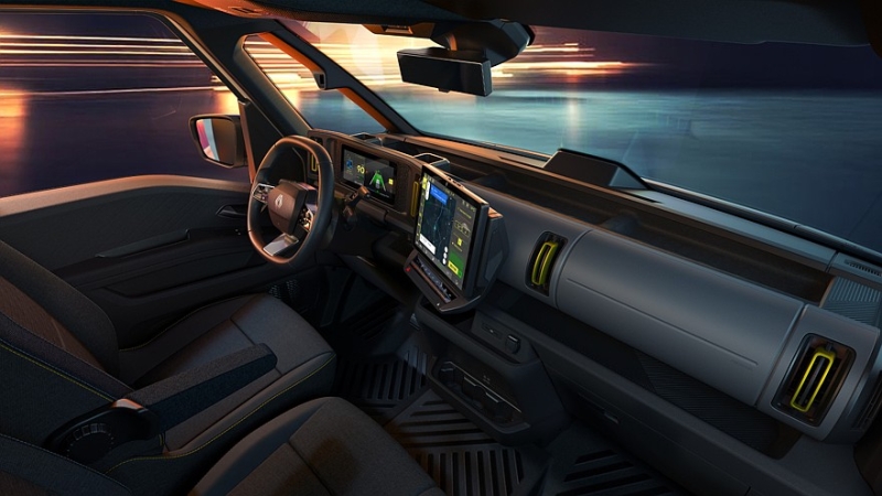 Renault рассекретила новые фургоны Goelette, Estafette и Trafic с маневренностью как у Clio