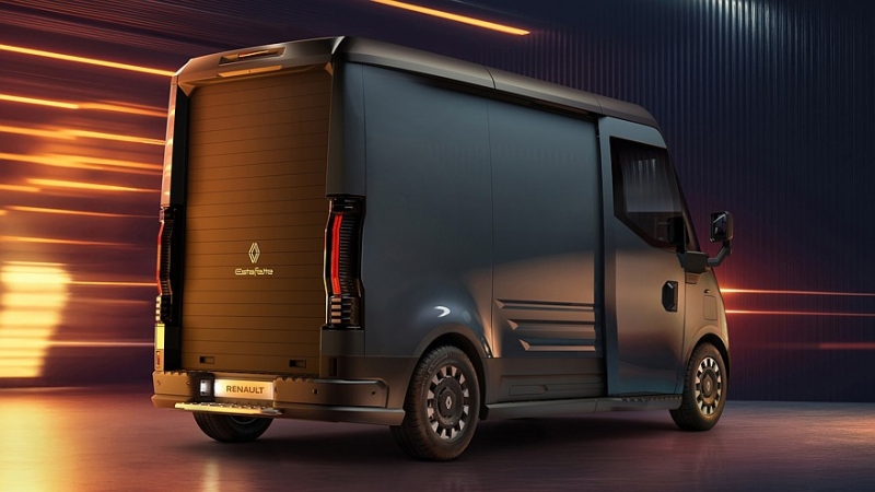 Renault рассекретила новые фургоны Goelette, Estafette и Trafic с маневренностью как у Clio
