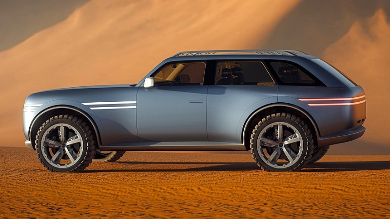 Роскошный внедорожник Genesis X Gran Equator поборется за клиентов Range Rover