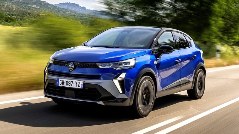 Гибридные кроссоверы Renault Captur и Symbioz стали мощнее и экономичнее