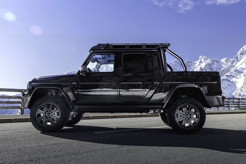 Новый Brabus XLP 800 Adventure: мощный пикап на портальных мостах снова в продаже