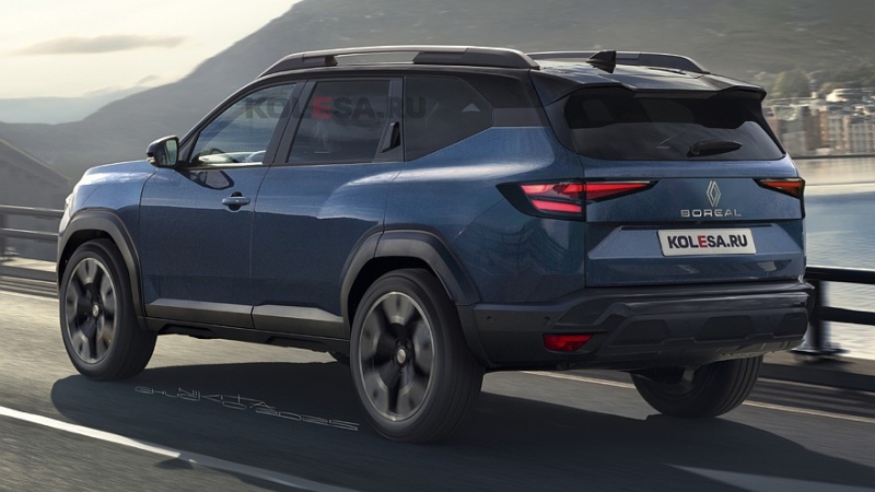 Новый кроссовер Renault Boreal: первые изображения
