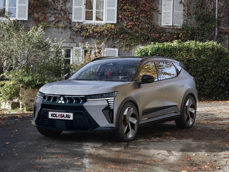 Новый Mitsubishi Eclipse Cross: первые изображения