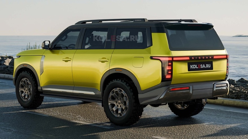 Новый рамный внедорожник Nissan: первые изображения