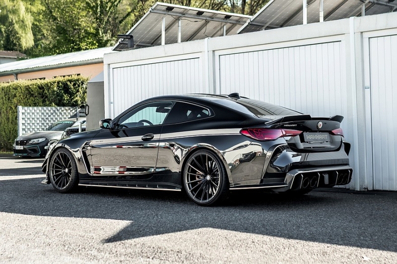 Полное озверение: суперкупе Manhart MH4 900 на базе BMW M4 предлагает более 900 л.с.
