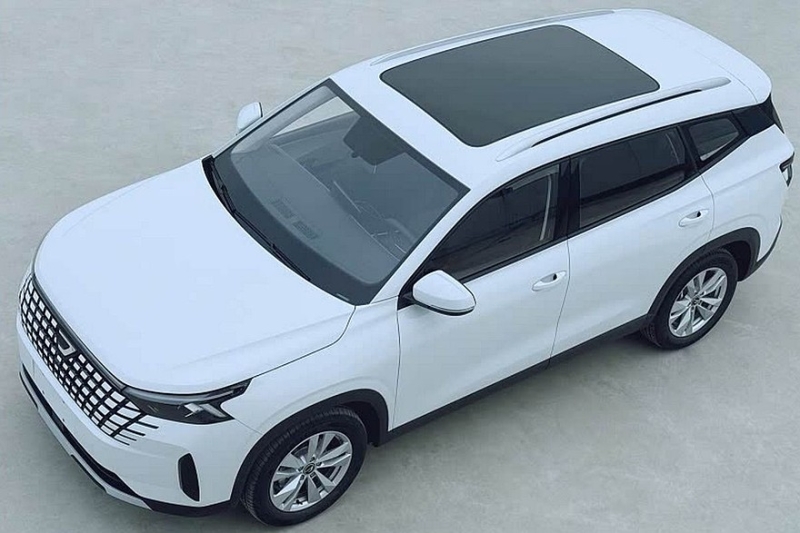 Представленный в России бренд Jetta готовит новый кроссовер VS8: фото без камуфляжа