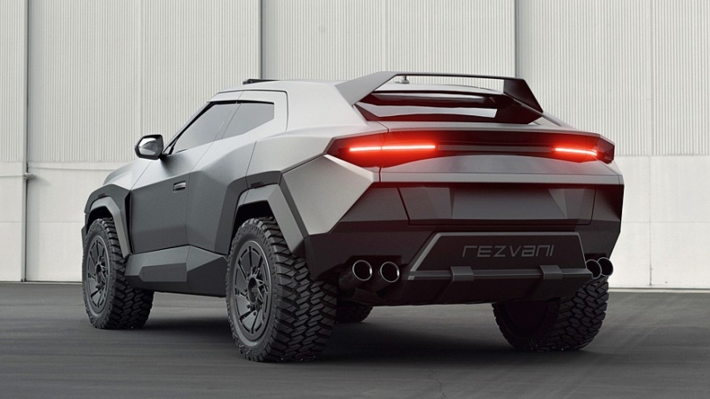 Rezvani Knight: одетый в рыцарские доспехи Lamborghini Urus с форсированным мотором
