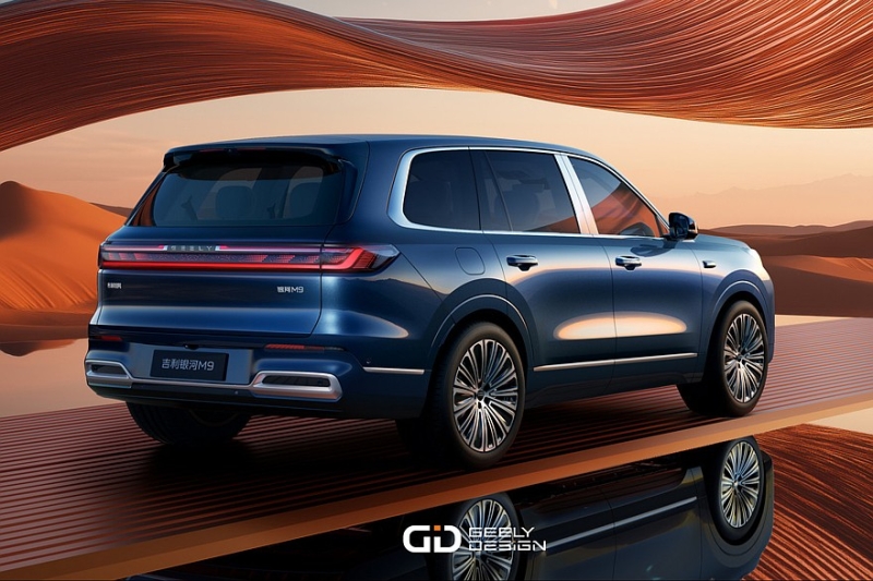 Роскошный кроссовер Geely Galaxy M9 представлен в Европе