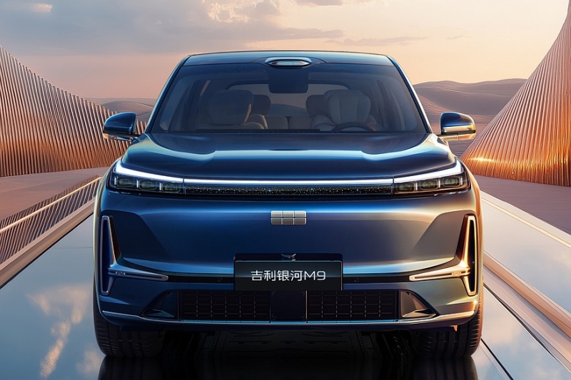 Роскошный кроссовер Geely Galaxy M9 представлен в Европе