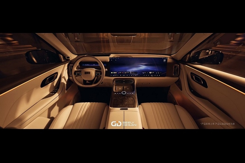 Роскошный кроссовер Geely Galaxy M9 представлен в Европе