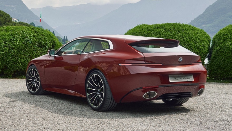 Роскошный трёхдверный универсал BMW Concept Speedtop выпустят скромным тиражом