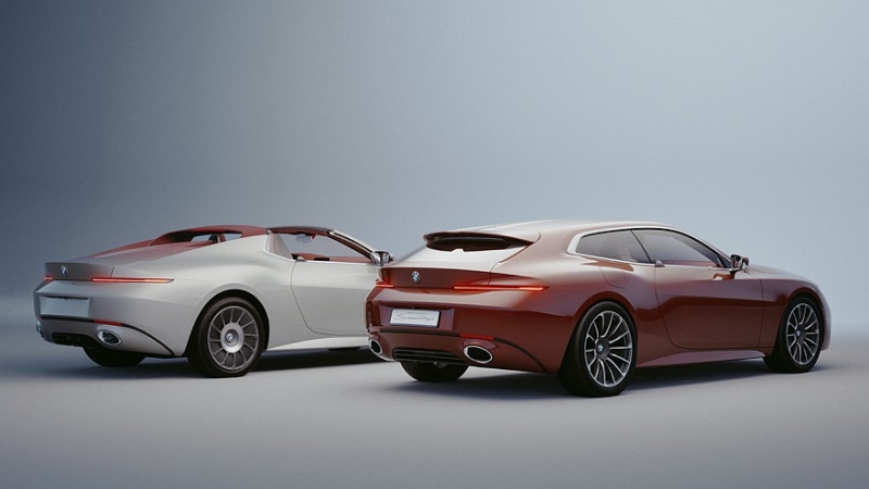 Роскошный трёхдверный универсал BMW Concept Speedtop выпустят скромным тиражом