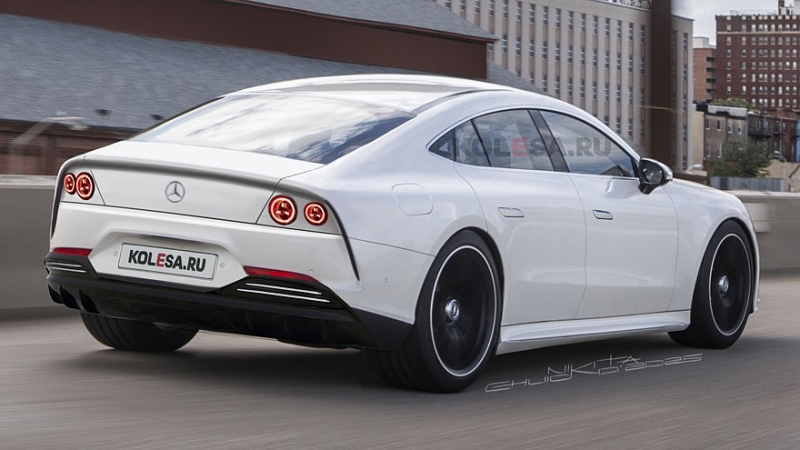 Седан Mercedes-AMG GT: новые изображения