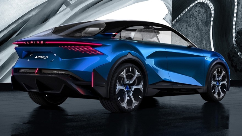 Серийный кроссовер Alpine A390: первые изображения
