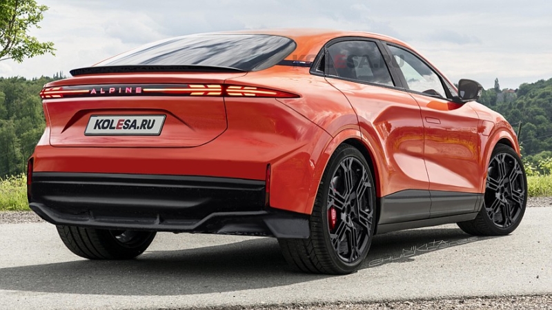 Серийный кроссовер Alpine A390: первые изображения