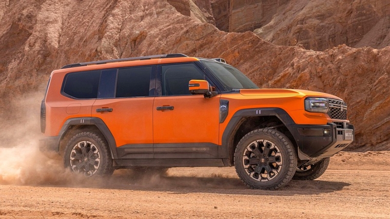 Большой рамный внедорожник Jetour Zongheng G700 готовится к премьере