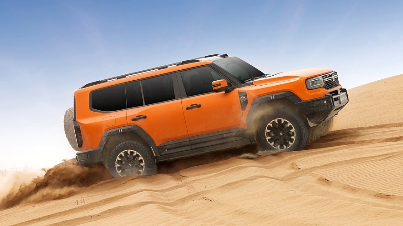 Большой рамный внедорожник Jetour Zongheng G700 готовится к премьере