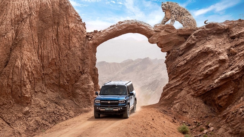 Большой рамный внедорожник Jetour Zongheng G700 готовится к премьере