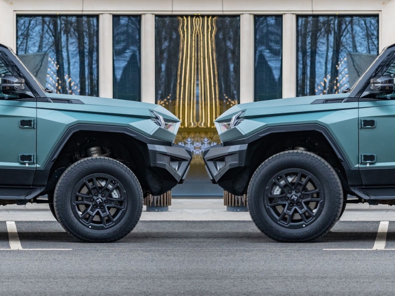 День ног: как выглядел бы M-HERO I с пропорциональными колёсами