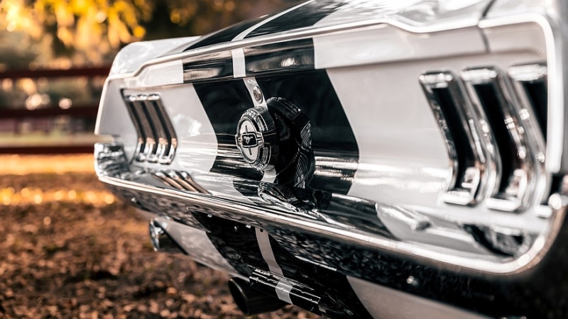 Ford Mustang &lsquo;67 Ghost от ECD Automotive Design: классический рестомод с мотором Roush V8