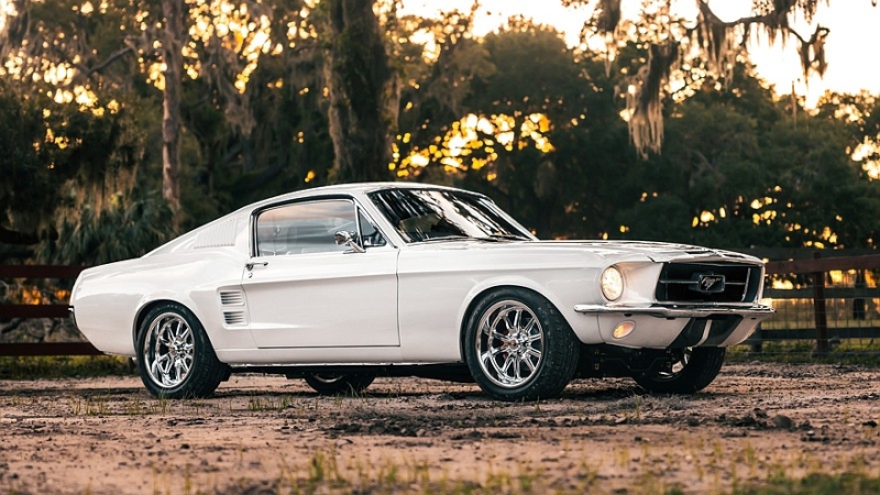 Ford Mustang &lsquo;67 Ghost от ECD Automotive Design: классический рестомод с мотором Roush V8