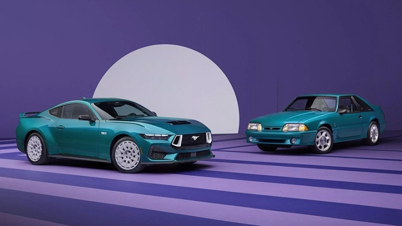 Ford Mustang посвежел и получил ретро-версию с отсылками к 1980-м годам