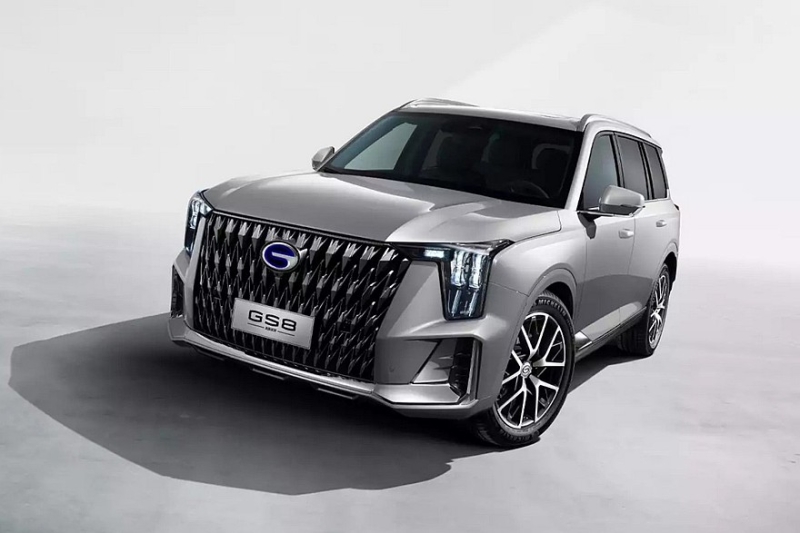Кроссовер GAC GS8 Dragon для России: подробности о технике